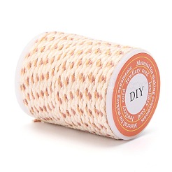 4-Ply Polycotton Cord with Metallic Thread&nbsp;OCOR-Z003-D26