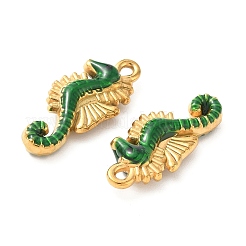 304 Stainless Steel Enamel Pendants&nbsp;STAS-I346-19G-05B