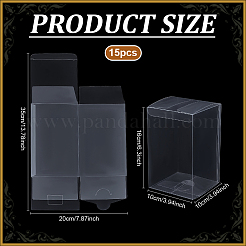 Foldable Transparent PVC Plastic Gift Boxes&nbsp;CON-WH0092-94B