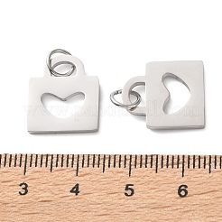 304 Stainless Steel Pendants&nbsp;STAS-E530-01P