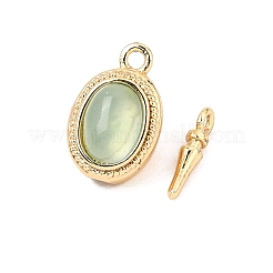 Brass & Natural Gemstone Box Clasps&nbsp;GG-CBAFA4F-03G-C