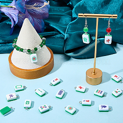 30Pcs 15 Styles Resin Pendants&nbsp;RESI-BM0001-15