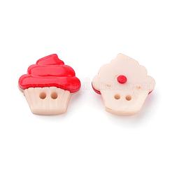 2-Hole Acrylic Buttons&nbsp;BUTT-S020-42