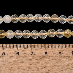 Heated Natural Citrine Beads Strands&nbsp;G-G927-10C