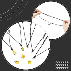 20Pcs 2 Colors Waxed Polyester Cord Necklaces Making&nbsp;NJEW-FS00015
