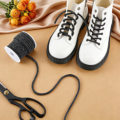 10 Yards Cotton Round Cord&nbsp;DIY-FG0010-40D