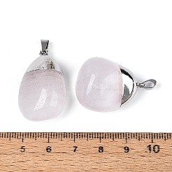 Natural Quartz Crystal Pendants&nbsp;G-N360-05P-01