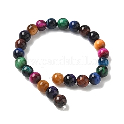 Natural Tiger Eye Beads Strands&nbsp;G-G101-8mm-6