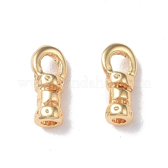 Brass Cord Ends&nbsp;KK-I702-18G