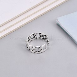 Adjustable Brass Cuff Finger Rings for Women&nbsp;RJEW-BB70601