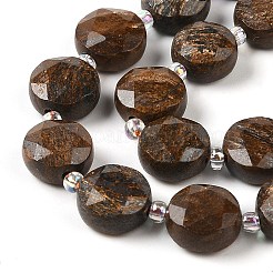 Natural Bronzite Bead Strands&nbsp;G-C116-A11-01