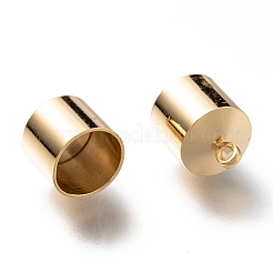 Brass Cord Ends&nbsp;KK-H759-40D-G