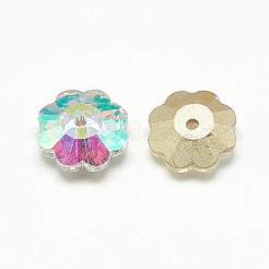 Glass Beads&nbsp;RGLA-T109-6mm-001AB