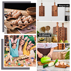 Wooden Egg Tray&nbsp;AJEW-WH0410-296