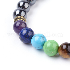 Gemstone Stretch Bracelets&nbsp;BJEW-P179-04