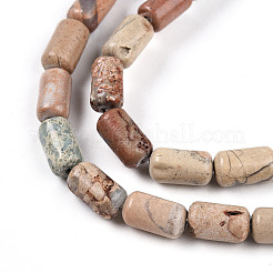 Natural Shoushan Stone Beads Strands&nbsp;G-N346-01A-07