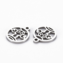 Non-Tarnish 201 Stainless Steel Charms&nbsp;STAS-Q240-070P