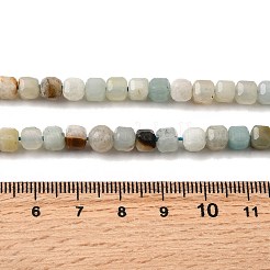 Natural Flower Amazonite Beads Strands&nbsp;G-F797-A03-01