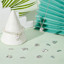 100Pcs 2 Styles Tibetan Style Alloy Charms&nbsp;TIBE-SC0001-88