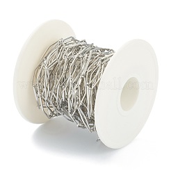 Tarnish Resistant 304 Stainless Steel Link Chain&nbsp;STAS-B020-01P