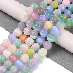 Natural Selenite Beads Strands&nbsp;G-Q162-A01-01C-01