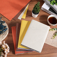 8 Sheets 4 Colors Linen Book Covers&nbsp;DIY-CP0010-67A