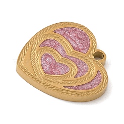 304 Stainless Steel Enamel Pendants&nbsp;LS-STAS-K312-02B-G
