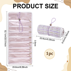 Polyester Jewelry Rolls for Rings Earrings Necklaces&nbsp;AJEW-WH0410-354A