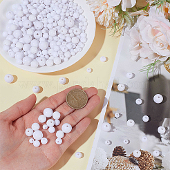900Pcs Opaque Acrylic Beads&nbsp;MACR-SP0002-35A