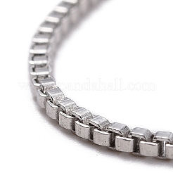 Brass Box Chains Necklaces&nbsp;NJEW-BB66121-D