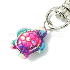 Sea Turtle Synthetic Turquoise Pendant Decorations&nbsp;HJEW-JM02143-01