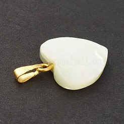 Natural Trochid Shell/Trochus Shell Pendants&nbsp;SSHEL-K027-12