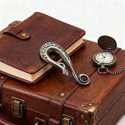 3Pcs Alloy S-Hook Clasps&nbsp;FIND-CP0003-47AS