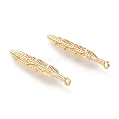 Brass Pendants&nbsp;KK-F820-17G
