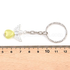 100Pcs Alloy Acrylic Keychains&nbsp;KEYC-JKC01277