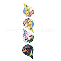 Word Thank You Teardrop Roll Stickers&nbsp;DIY-B031-02B