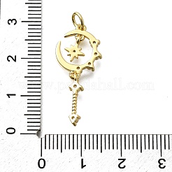 Brass Micro Pave Cubic Zirconia Pendants&nbsp;KK-P295-32G