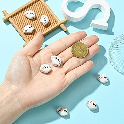 8Pcs Handmade Porcelain Beads&nbsp;PORC-CJ0001-32