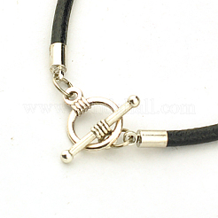 Cowhide Leather Cord Bracelet Making&nbsp;X-AJEW-JB00018-03