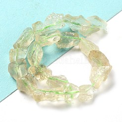 Raw Rough Natural Topaz Beads Strands&nbsp;G-P528-B02-02