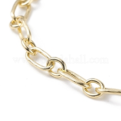 Brass Link Chains  Bracelet for Men Women&nbsp;BJEW-JB07253
