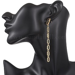 Brass Tassel Stud Earrings&nbsp;EJEW-JE06890