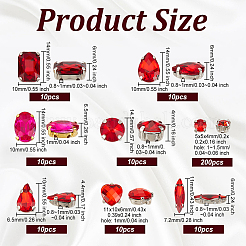 270Pcs 8 Styles Sew on Rhinestone&nbsp;RGLA-OC0001-48