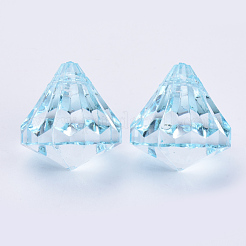 Transparent Acrylic Pendants&nbsp;TACR-Q260-C-V38
