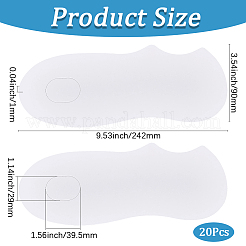 20Pcs Paper Invisible Boat Sock Inserts&nbsp;FIND-CY0001-73A