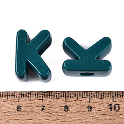 Opaque Acrylic European Beads&nbsp;OACR-M027-01K-07
