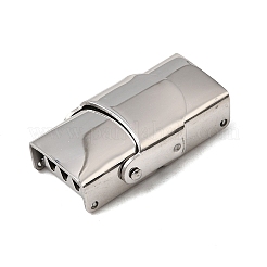 Tarnish Resistant 201 Stainless Steel Watch Band Clasps&nbsp;STAS-P221-22B-P-01