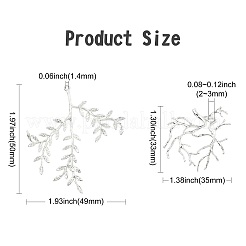 10Pcs 2 Styles Brass Pendants&nbsp;KK-CJ0003-06