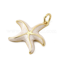 Brass Enamel Pendants&nbsp;KK-K302-03G