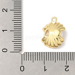 Rack Plating Brass Micro Pave Cubic Zirconia Charms&nbsp;KK-A229-15G